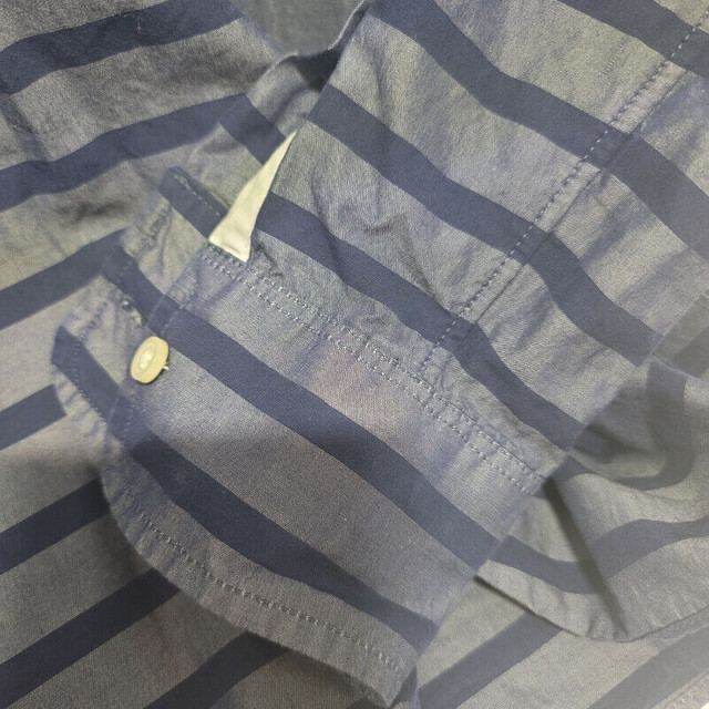 J Crew Woman's Blue Stipe Button Shirt XXS in Women's - Tops & Outerwear in City of Toronto - Image 4