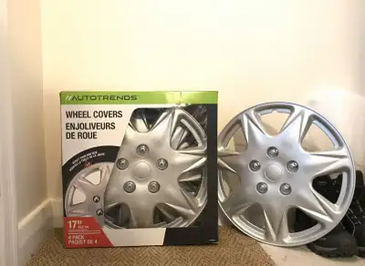 4 Autotrends Wheel Covers for 17" Rims. Never used. $ 60.00 Cash OBO.