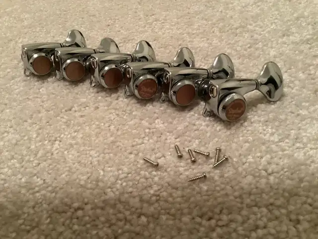 SAPHUE Six-in-line Guitar Locking Tuners in Guitars in Markham / York Region - Image 2