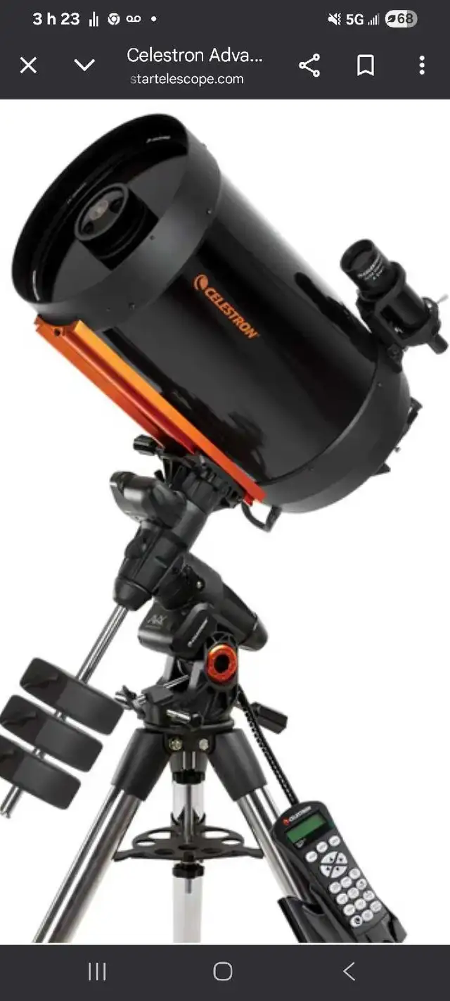 Ouvert  au echange telescope celestron c11 in Hobbies & Crafts in Québec City - Image 2