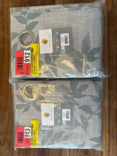 Julie printed botanical black out curtains, View more