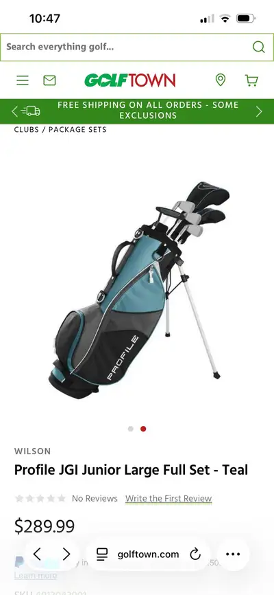 Junior Golf Club Set, View more