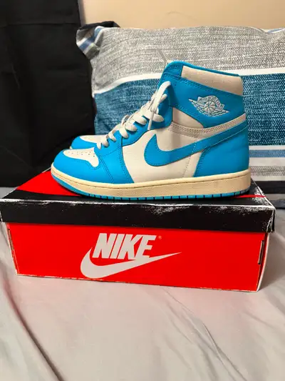 Jordan 1 UNC Reimagined Size 9.5 USED, View more