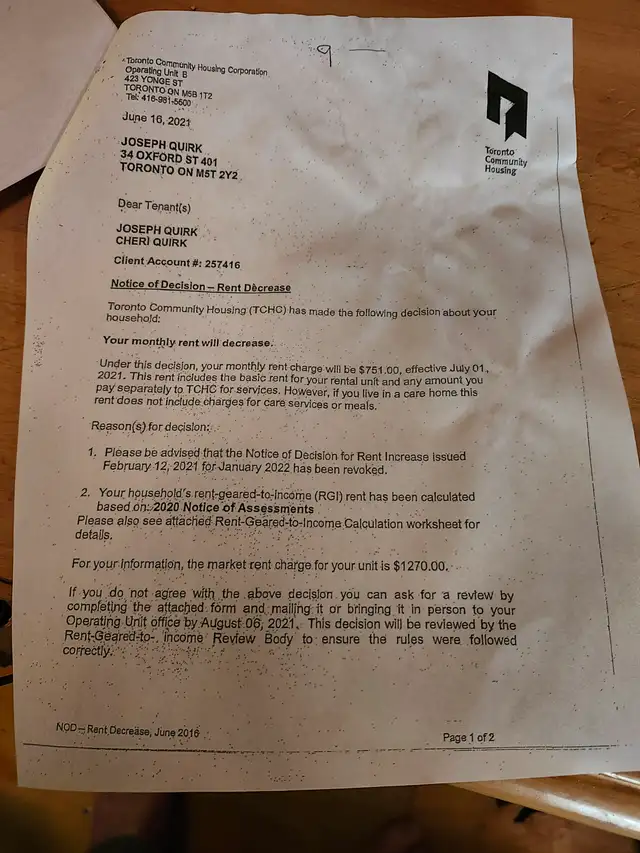 Public notice in Other in City of Toronto - Image 3