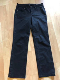 Jag black jeans  size 14 - $15, mid rise straight leg