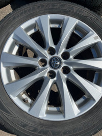 Toyota Camry Oem rims (bad tires)