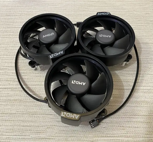AMD Wraith Stealth Socket AM4 4-Pin Connector CPU Cooler (Slim)417010725422387200