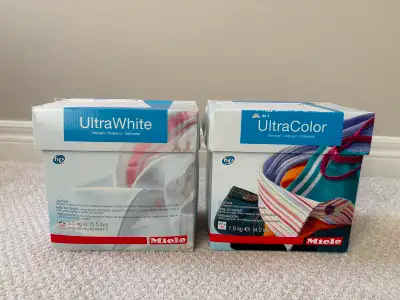 Miele Ultra Color + Ultra White Powder Detergent Bundle, View more