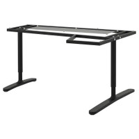 BEKANT Underframe for corner table top
