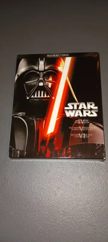 Star Wars Episodes 4, 5, 6 Bluray + DVD Combo Boxset Includes: Episode 4: A New Hope (Bluray & Dvd)...