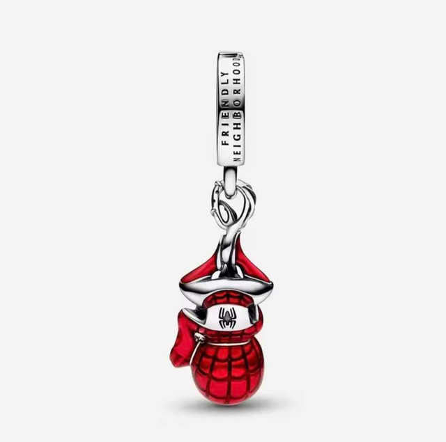 Marvel's Spiderman 925 Sterling Silver Charm/Pendant in Jewellery & Watches in Mississauga / Peel Region - Image 4