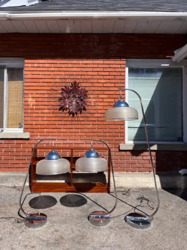 Pair of space age Lamps MCM Lampes Mid Century Modernes in Indoor Lighting & Fans in City of Montréal - Image 7