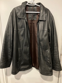 Extra Large Britches Leather Jacket