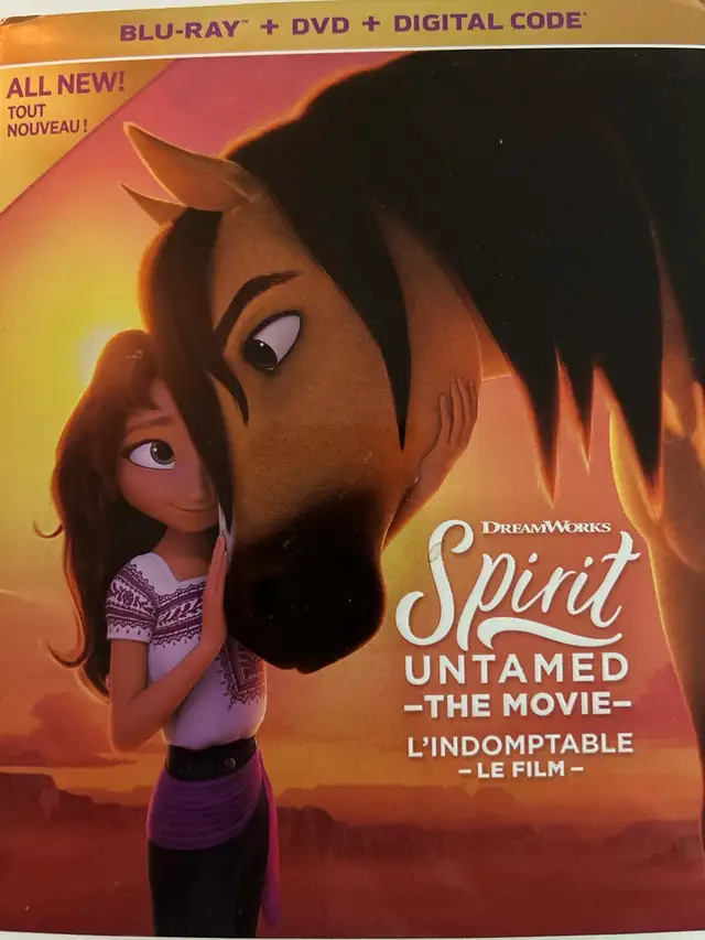 Spirit untamed the movie Blu-ray DVD 19$. in CDs, DVDs & Blu-ray in Lévis - Image 2