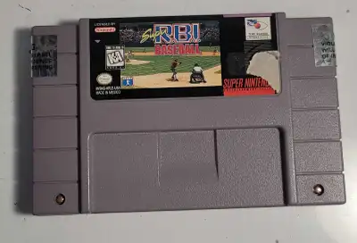 Super RBI Baseball SNES, View more