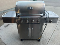 Broilchef natural gas bbq with new heat covers 