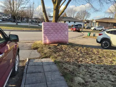 Free queen size mattress  on Harvest crt., View more