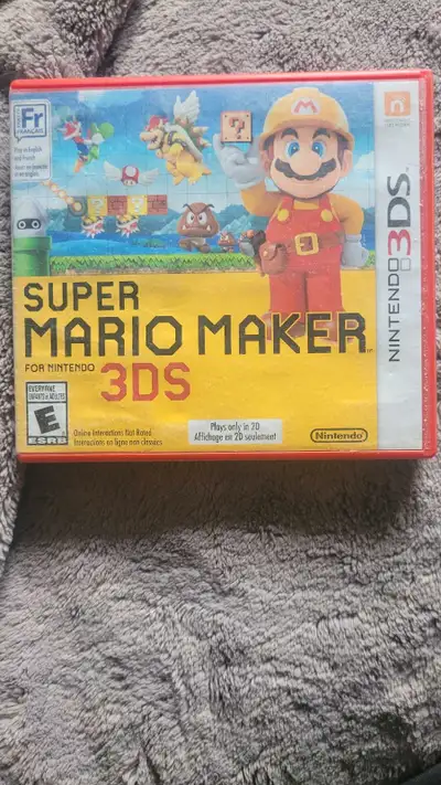 Super Mario maker for 3ds