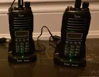 Icom Professional IC-V88 mobile VHF radios- pair