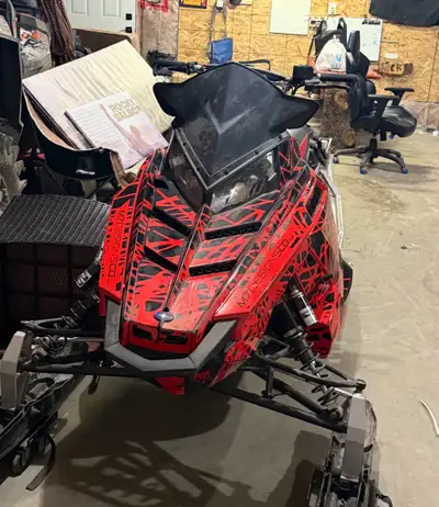 I'm selling my 2017 Polaris RMK 600, a awesome snowmobile that's ready to carve through the deepest...
