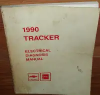 1990 TRACKER Electrical Diagnosis Manual