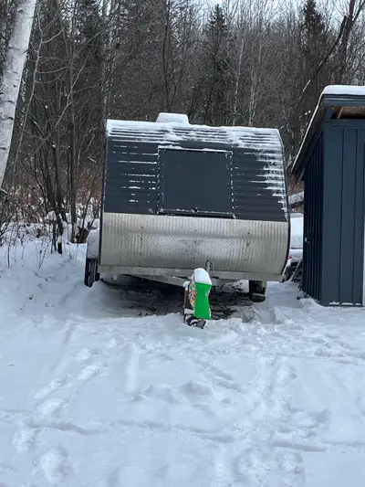 2012 Triton TC167 Trailer; dura track floor for snowmobiles, surge breaks, 2yr old trailer tires, ad...