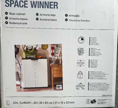 White space saver Cabinet, View more