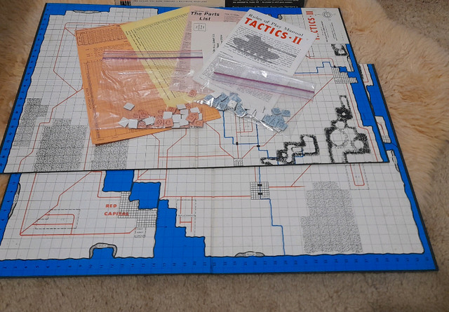 TACTICS II Avalon Hill 1961War Strategy Board Game in Toys & Games in City of Toronto - Image 3