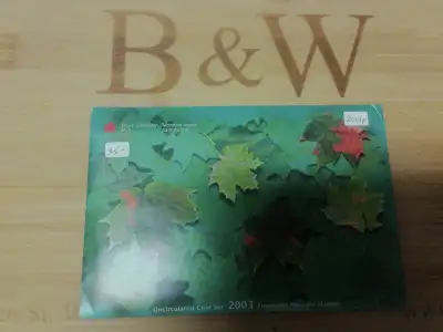 2003    Royal Canadian Mint     Uncirculated Coin Set, View more