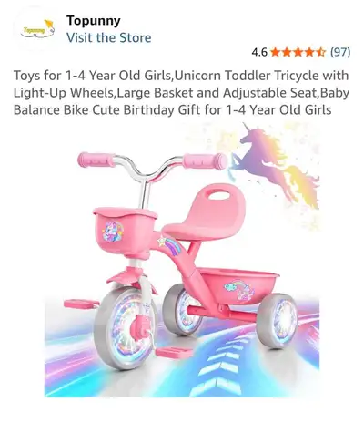 Topunny Tricycle, View more