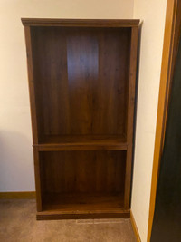 Wood Bookcase with Trimming