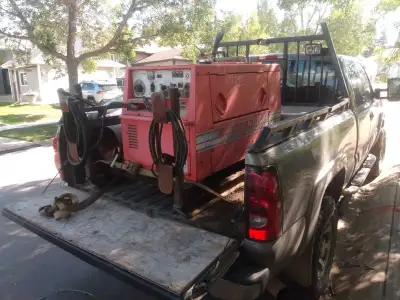 Polyquip 270ss diesel welder, comes with skid, View more