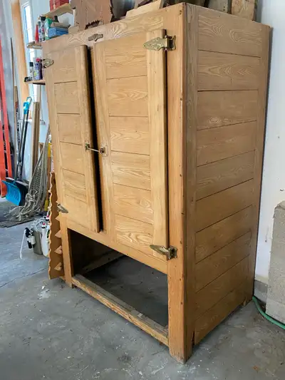 Antique Ice Box, View more