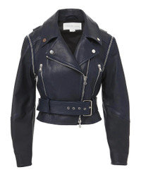 NEW & UNOPENED - Veronica Beard Jylan Leather Moto Jacket