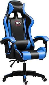 YT-055 Gaming Chair with Headrest and Lumbar Support, PU Leather