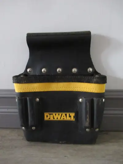 DeWalt Leather Tool Pouch, 5 Pockets, View more
