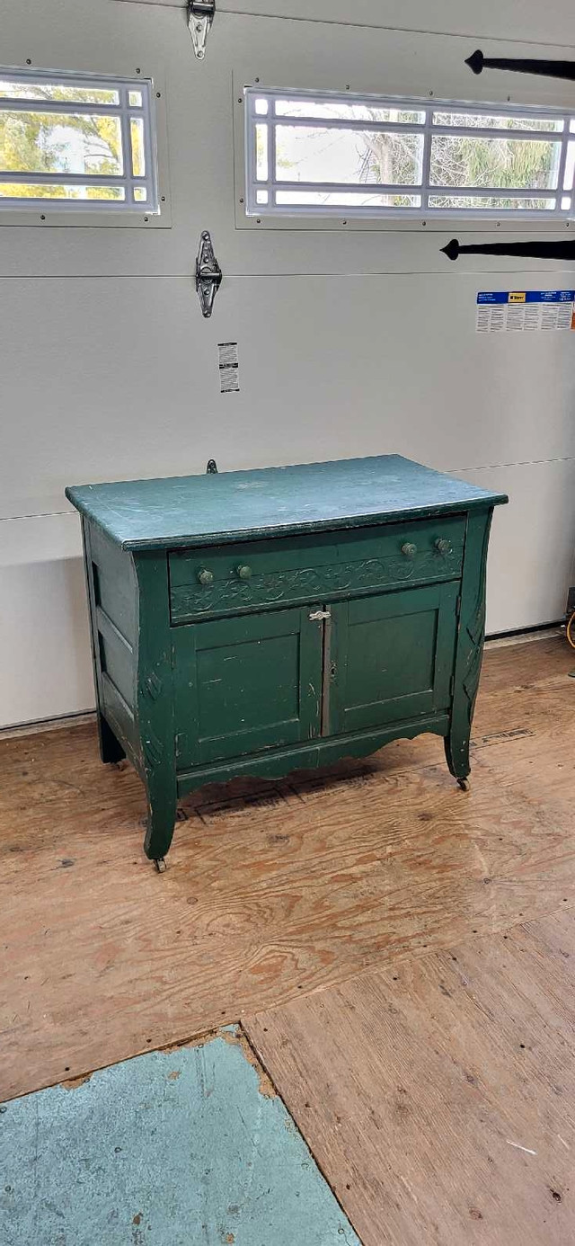 Antique Painted Cabinet in Hutches & Display Cabinets in Trenton