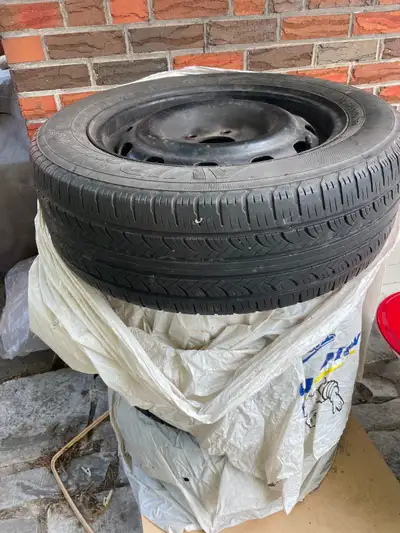 used four tires with rims
