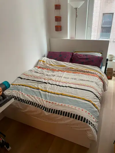 Full bed (Malm - IKEA) white, View more