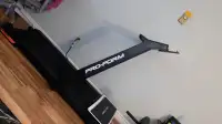 Treadmill use like new  delivery available 