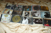 assorted cd's