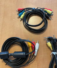 Dual Audio cables all for $10