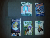 $30 all or $5 each New Never Read Lot Of 9 Fantasy Manga Books