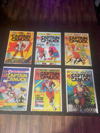 Captain Canuck 1975 Comely Comics Set For Sale