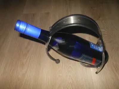 wine bottle holder/rack metal, View more
