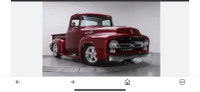 1953-56 ford mercury f100 m100 truck parts