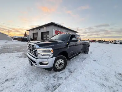 * 2020 RAM 3500 LARAMIE 4X4 * DUALLY * LONG BED * 4X4 * RUNNING BOARDS * HEATED SEATS * HEATED STEER...