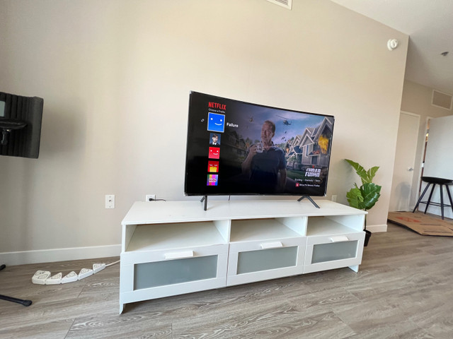 IKEA Brimes white TV Stand with storage in TV Tables & Entertainment Units in Winnipeg - Image 3