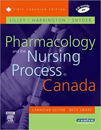 Pharmacology and the Nursing Process in Canada 1CE 9780779699711
