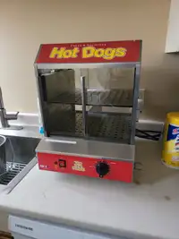 the Dog Pound hot dog steamer